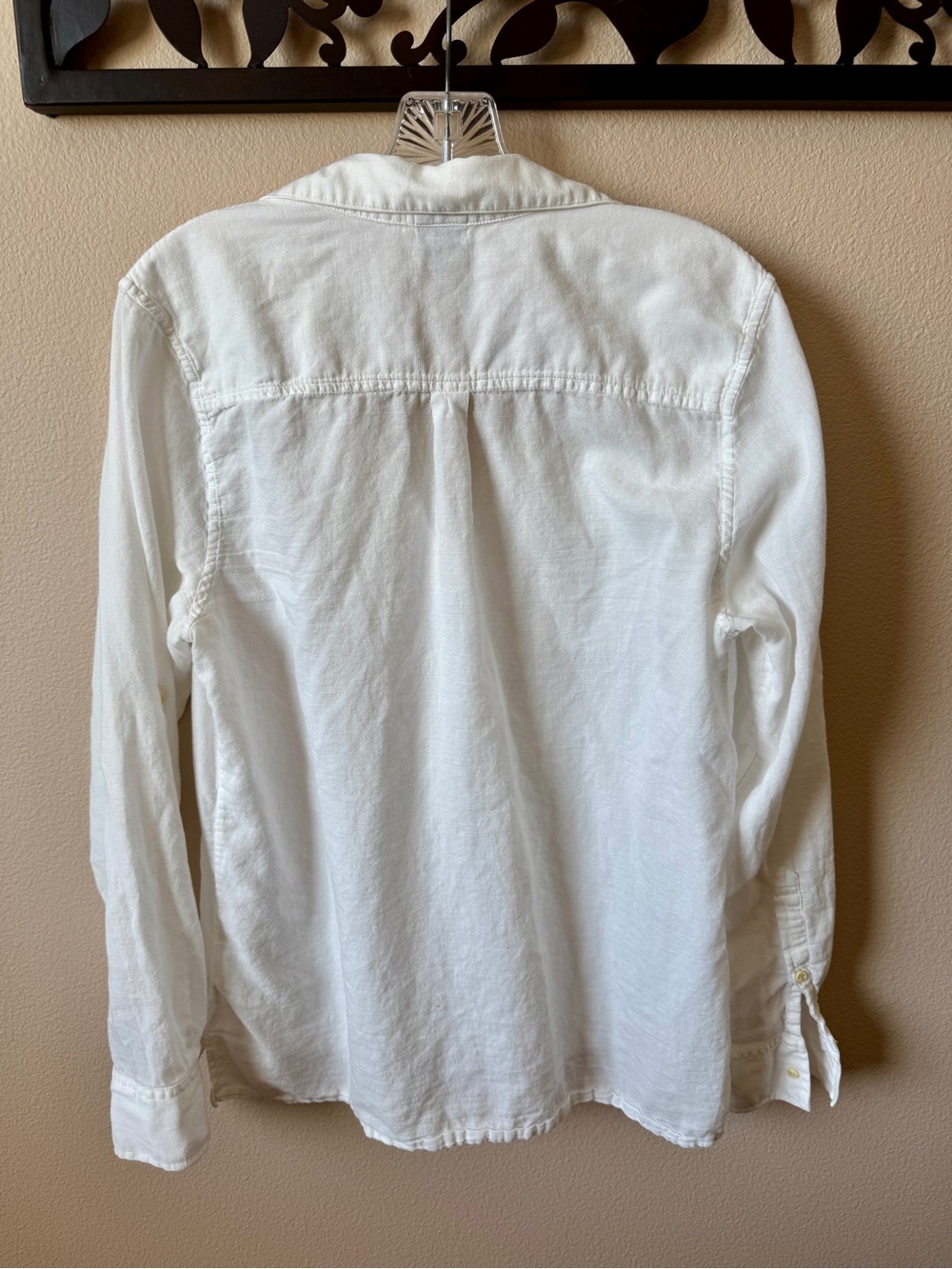 Patagonia White Long-Sleeve A/C Button Front Shirt - Picture 3 of 11
